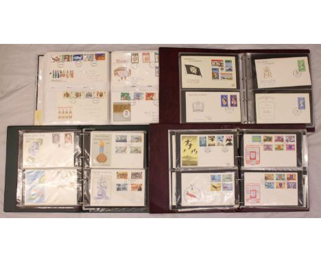 Royal Mail First Day Covers, approximately 200, in four ring binders 