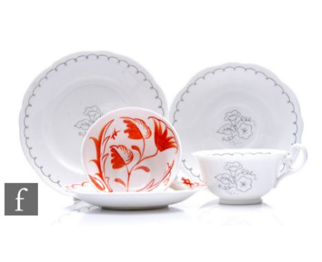 Freda Beardmore - A.E. Brain &amp; Co - Foley China -&nbsp;A cup and saucer for the 1934 Harrods Modern Art for the Table exh