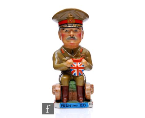 Sir Francis&nbsp;Carruthers Gould - A. J. Wilkinson - A toby&nbsp;(or character) jug of&nbsp;Field Marshall Sir Douglas Haig,