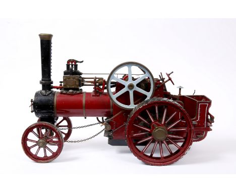 A 1" SCALE 'MINNIE' TRACTION ENGINE, 46cm long x 30cm high