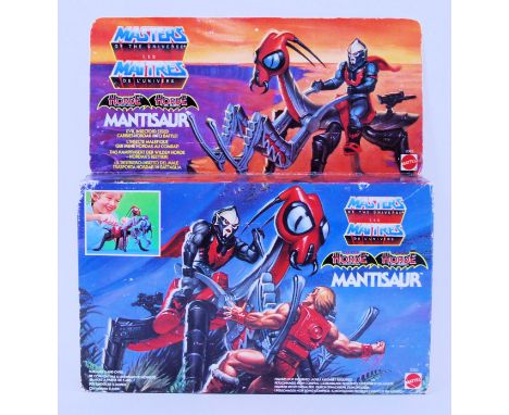 MASTERS OF THE UNIVERSE: An original vintage Mattel made Masters Of The Universe ' Mantisaur ' action figure character within