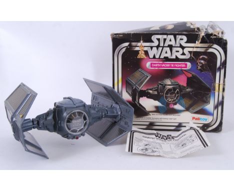 STAR WARS: An original vintage Star Wars ' Darth Vader Tie Fighter ', within the original box (tatty) with original instructi