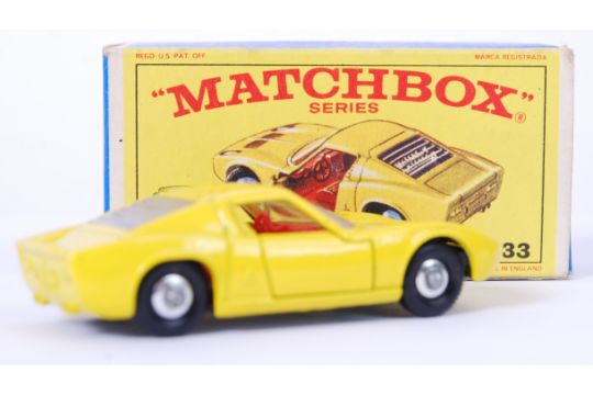 matchbox series no 33 lamborghini miura