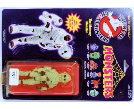 THE REAL GHOSTBUSTERS; An original vintage retro Kenner The Real Ghostbusters carded action figure - The Mummy Monster. NOTE: