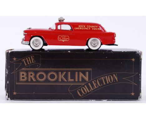 BROOKLIN: An original Brooklin Collection 1:43 scale boxed diecast model car BRK26A Fire Marshal's Truck. Within the original