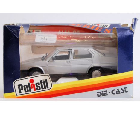 POLISTIL; An original vintage Polistil 1:25 scale diecast model  Alfa 90 S226. Within the original box.