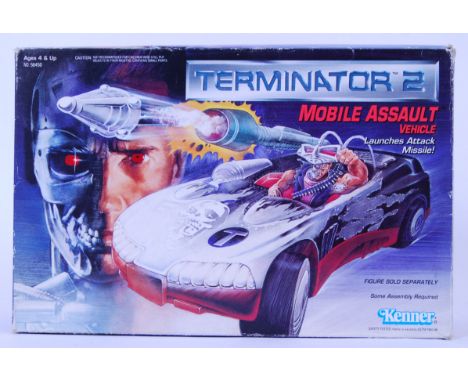 TERMINATOR 2: An original vintage Kenner made Terminator 2 ' Mobile Assault Vehicle ' boxed toy. Appears to be factory sealed