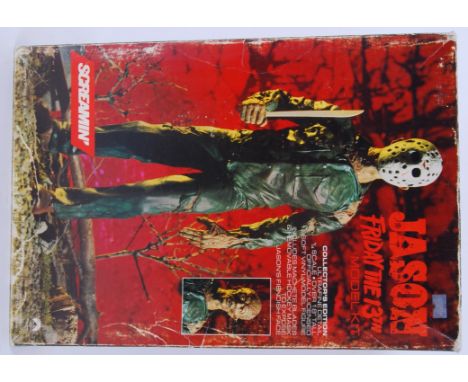 FRIDAY 13TH: A good vintage ' Screamin' ' made Friday The 13th horror movie ' Jason ' plastic large scale figure model kit. c