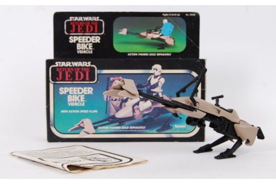 star wars speeder bike toy original