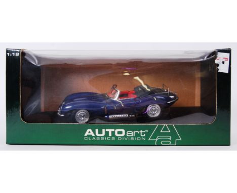 AUTOART: A 1:18 scale AutoArt made diecast model Jaguar X5-55. Appears to have been unused, within the original display box. 