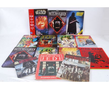 STAR WARS: A collection of assorted vintage Star Wars annuals, some seldom seen, and some contemporary editions. To include R