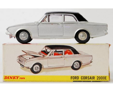 DINKY: An original vintage Dinky 169 diecast model Ford Corsair 2000E.. Within the original box. Near mint box, with a very n