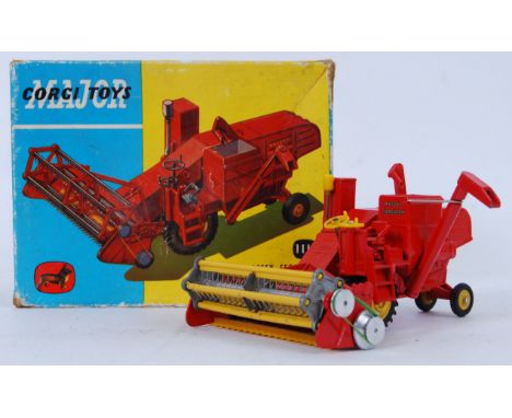 CORGI: An original vintage Corgi Major Toys 1111 Massey Ferguson 780 Combine Harvester diecast model. Within the original box