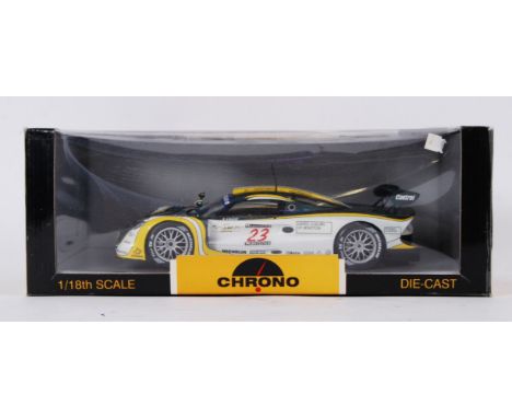 CHRONO: A 1:18 scale Chrono made diecast model Lotus Elise H1071. Appears to have been unused, within the original display bo