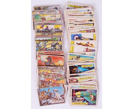 BUBBLEGUM CARDS: Two vintage part sets of A&BC Bubblegum collectors cards - ' Battle Cards ' and ' Civil War News '. Both ful