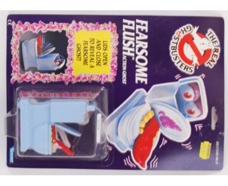 THE REAL GHOSTBUSTERS; An original vintage retro Kenner The Real Ghostbusters carded action figure - Fearsome Flush monsterNO