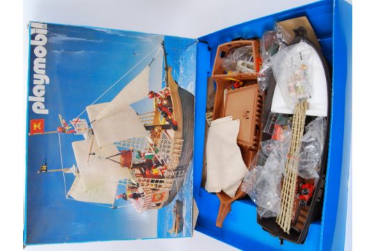 playmobil pirate ship 1980s