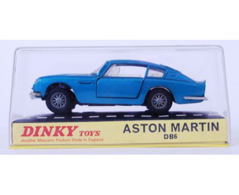 DINKY: An original vintage Dinky Toys diecast model 153 Aston Martin. Mint model, in a mint original box and card. 10/10 for 