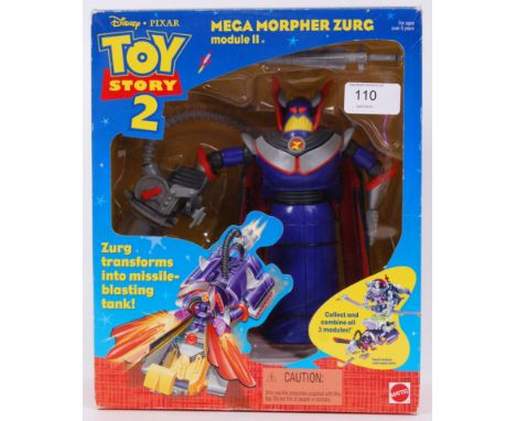 TOY STORY: A Toy Story 2 Mattel made ' Mega Morpher Zurg Module II ' action figure. Mint, in the original box. 