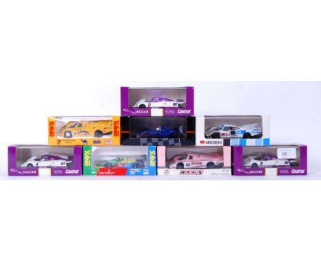 ONYX; A collection of 8x 1:43 scale Onyx diecast model cars - 012, 962C, 040, 041, 962C, 962-C, 042.. Each within the origina