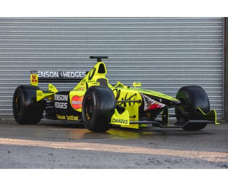 2001 Benson & Hedges Jordan Honda EJ11 #04, superbly presented rolling chassis. Used by Heinz Harald Frentzen, Ricardo Zonta 