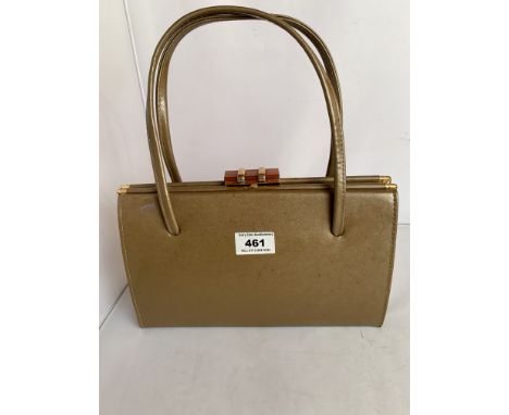 Ackery  light brown leather handbag