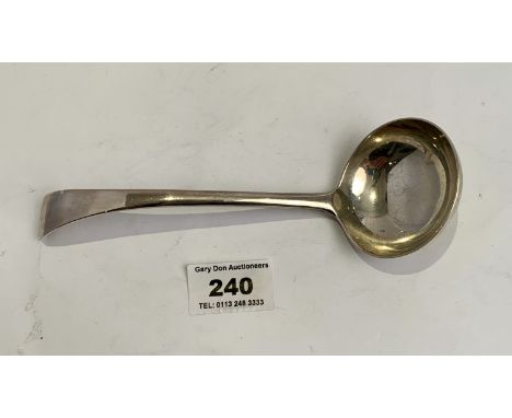 Small silver ladle, w: 2.31 ozt