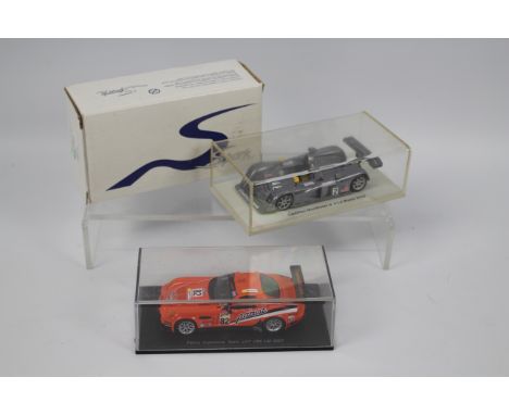 Spark - 2 x 1:43 scale Le Mans cars, a Cadillac Northstar number 2 car from 2000 # SCCN02 and a Panoz Esperante in Team LNT l