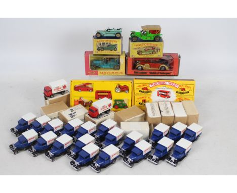 Lledo - Matchbox - Lesney - A unique collection of 34 boxed die cast models and 1 collectible die cast set to include - Match