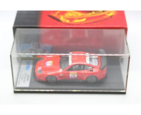 BBR Models - A hand built resin 1:43 scale Ferrari 550 Maranello in Prodrive Allstars livery as driven by Rickard Rydell and 