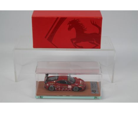 Auto Barn - BBR Models - A limited edition hand built resin 1:43 scale Ferrari F430 GT 2007 Laguna Seca ALMS car as driven by