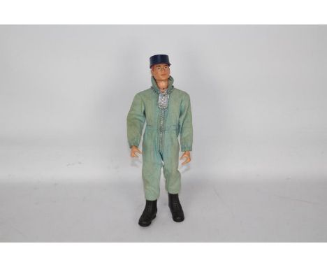 Palitoy, Action Man - An unboxed vintage Palitoy Action Man Pilot figure. The brown painted hard head figure is marked 'Made 