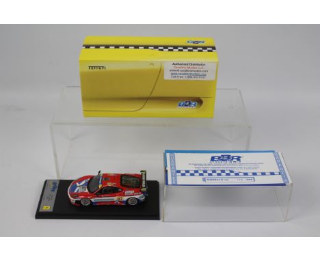 BBR Models - A limited edition hand built resin 1:43 scale Ferrari F430 GT Le Mans 2006 car in Scuderia Ecosse livery as driv