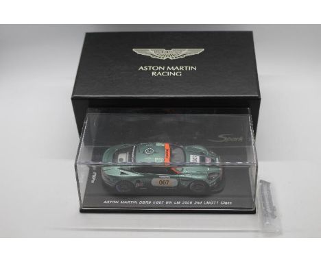 Spark - A limited edition 1:43 scale Aston Martin DBR9 2006 Le Mans car number 007. This model is number 660 of 750 produced 