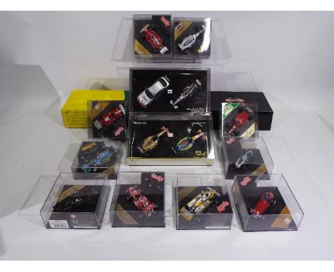 Minichamps - Quartzo - Onyx - 12 x boxed 1:43 scale models including limited edition McLaren Mercedes CLK &amp; MP4-16 Mika H