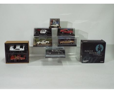 Corgi - Universal Hobbies - James Bond - A collection of James Bond cars including a limited edition Roger Moore Era set with