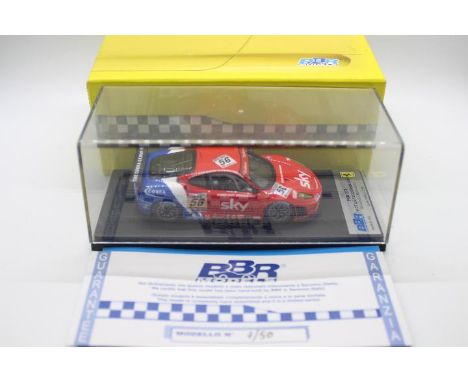 Auto Barn - BBR Models - A limited edition hand built resin 1:43 scale Ferrari F360 GT in Risi Competitzione livery as driven