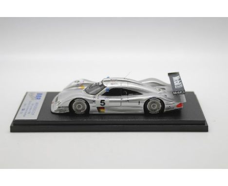 BBR - A limited edition resin Mercedes CLR in 1:43 scale as driven by Christophe Bouchut, Nick Heidfeld and Peter Dumbreck in