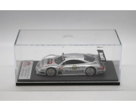 BBR Models - A limited edition hand built resin 1:43 scale Mercedes CLK - GTR as raced by Alessandro Nannini and Marcel Tiema