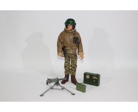 GI Joe, Hasbro, Palitoy, Action Man - An unboxed vintage Hasbro GI Joe action figure  dressed in a mixture of Palitoy and Has