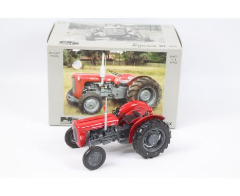 Universal Hobbies - Agco - A boxed 1:16 scale Ferguson MF35X tractor # UH2692. The model appears in Mint condition in a Good 