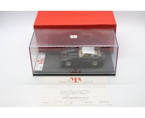 MR Collection Models - A limited edition hand built 1:43 scale resin model Ferrari Tipo 166 MM/53. # MR28A. This car is numbe