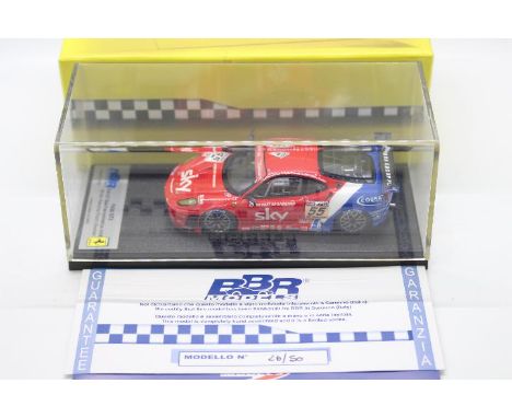 BBR Models - A limited edition hand built resin 1:43 scale Ferrari F430 GT 2 FIA GT Spa Francorchamps 2008 car as driven by T