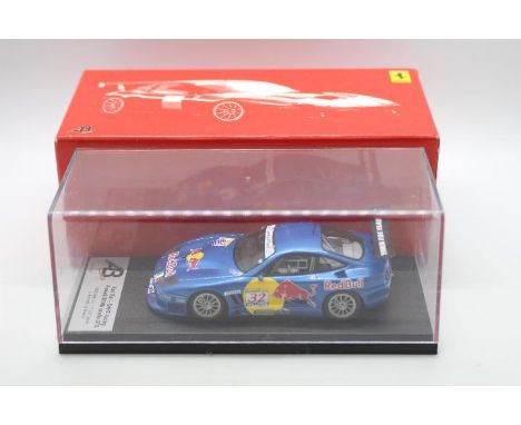 Auto Barn - BBR Models - A limited edition hand built resin 1:43 scale Ferrari 550 Maranello GTS in DART Racing Red Bull live