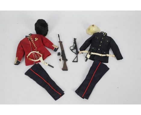 Pedigree, Tommy Gunn - Two unboxed incomplete 'Tommy Gunn' uniform sets. Lot includes Grenadier Guards which comes with Bears