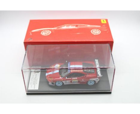 Auto Barn - BBR Models - A limited edition hand built resin 1:43 scale Ferrari F360 N/GT in Team Maranello Concessionaires li