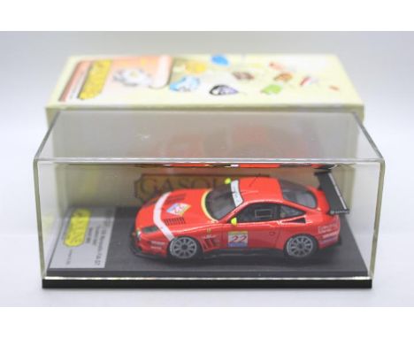 BBR - Gasoline Models - A limited edition hand built resin 1:43 scale Ferrari 550 Maranello FIA GT Estoril 2002 Scuderia Ital