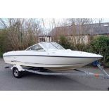 Bayliner Model 175 Bowrider Fibreglass Hull Sports Boat. Year 2006. With Swim Ladder.