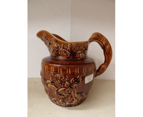 An Arthur Wood hunting jug