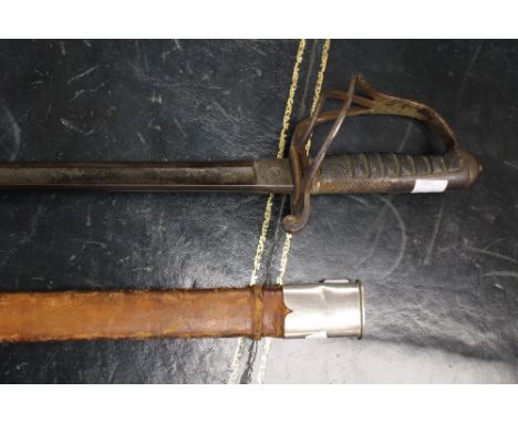 British officers sword and scabbard. German made